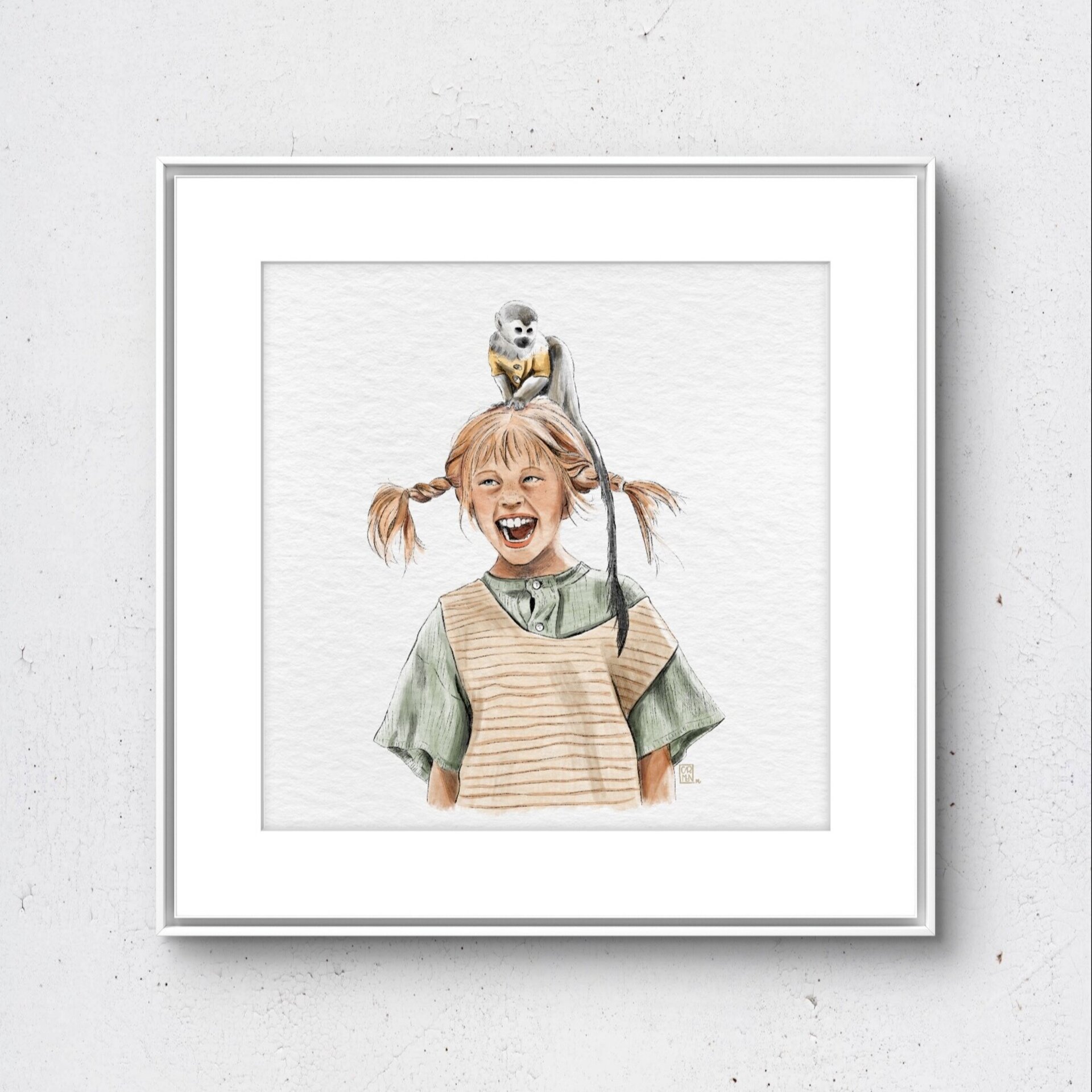 Print Pippi Langstrumpf - 2