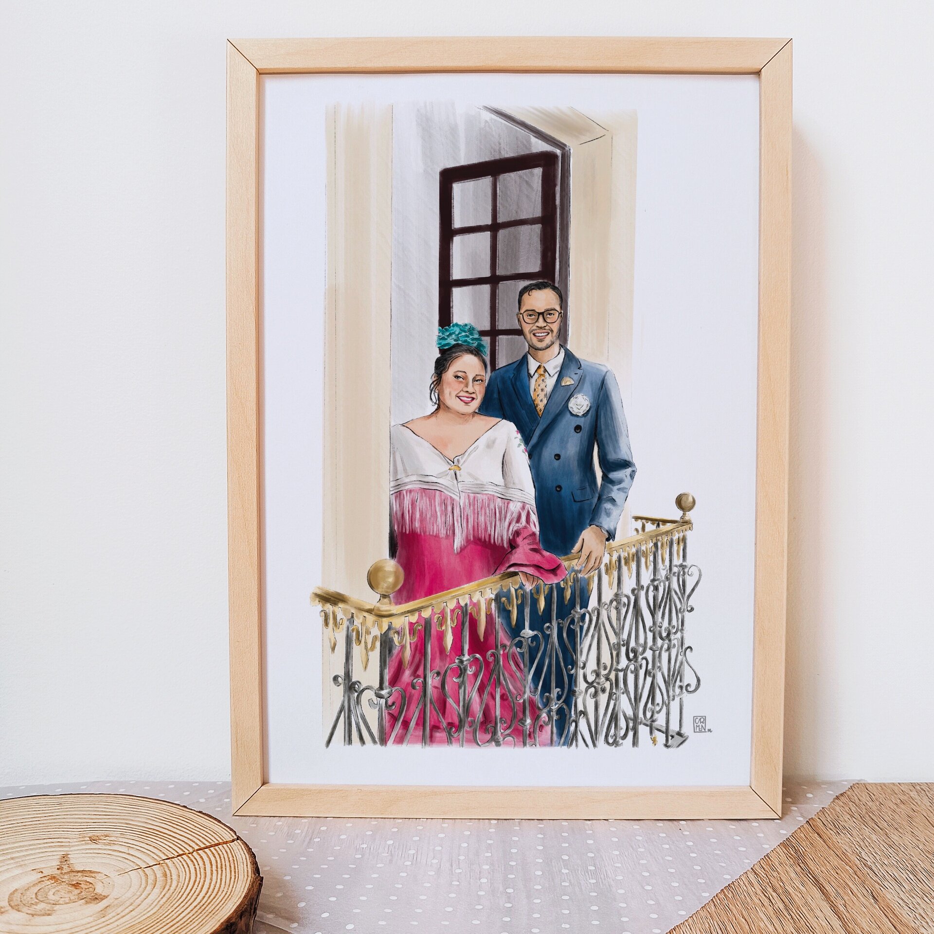 Ilustración personalizada a color. - 2